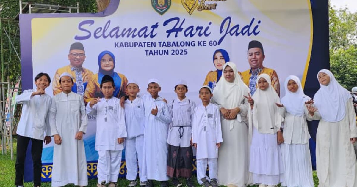 10 Siswa SATT Ikuti Khataman Al-Qur’an 1000 Santri dalam Rangka HUT Kabupaten Tabalong ke-60